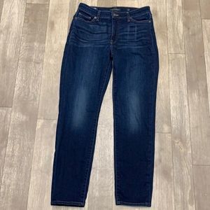Womens Lucky Brand Orts Premium Dark Denim Jeans